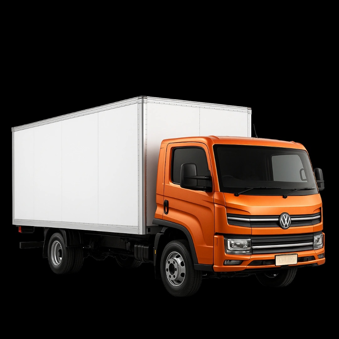 Caminhão 4X2 de 8/9 Ton com Baú de 27m³ Volkswagen